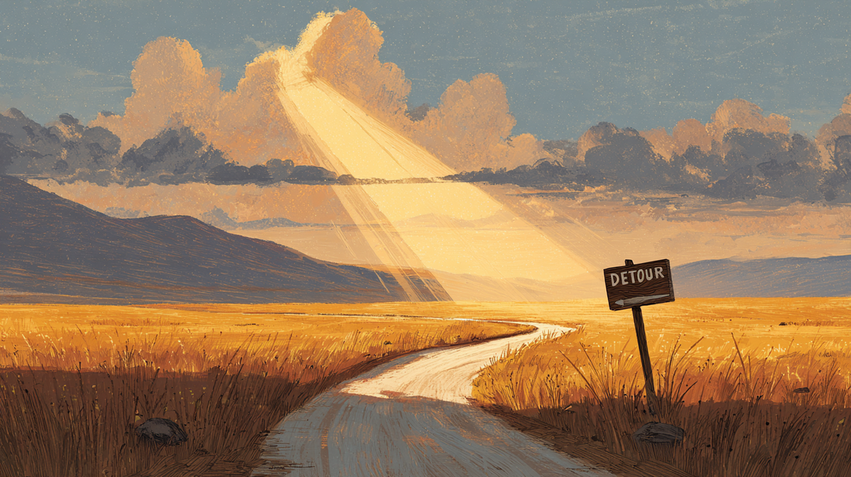 Why God Allows Detours: The Purpose Behind Delays and Disappointments