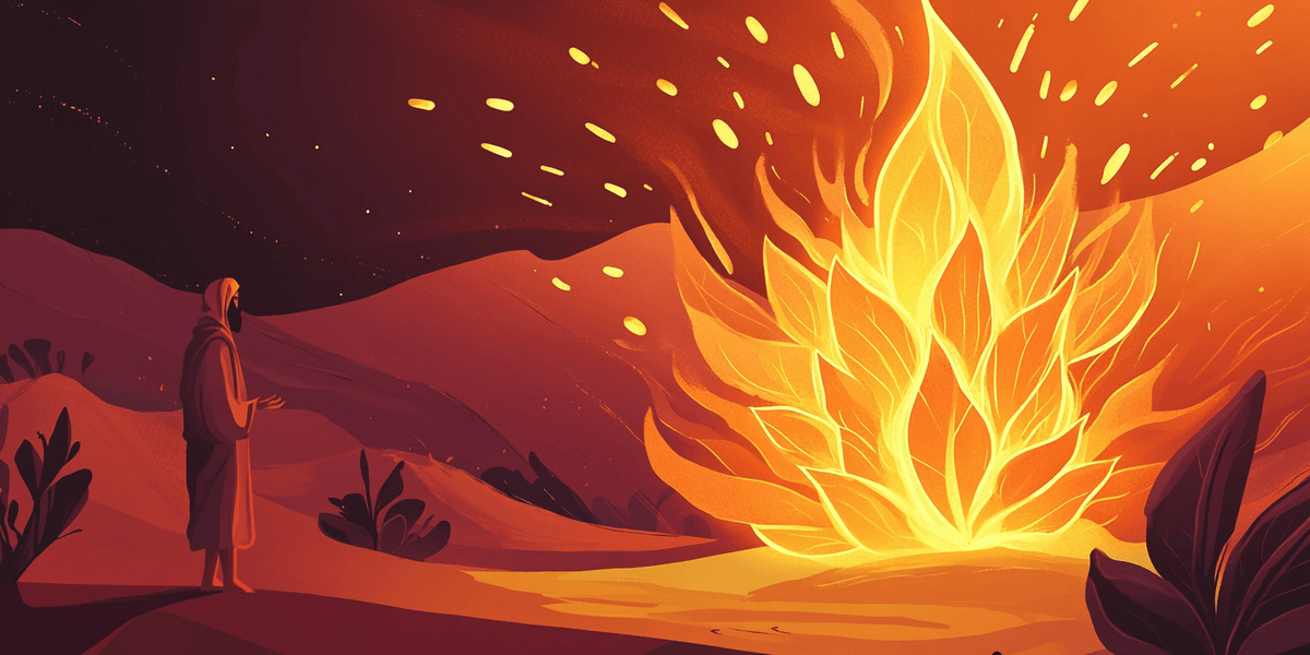 When God Speaks Through Fire: Lessons from the Burning Bush to Pentecost