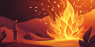 When God Speaks Through Fire: Lessons from the Burning Bush to Pentecost