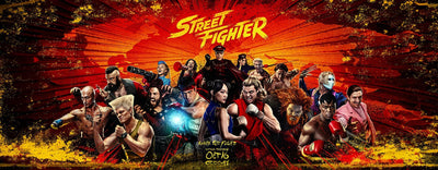 Official Street Fighter (2026) ensemble promotional artwork from Paramount Pictures