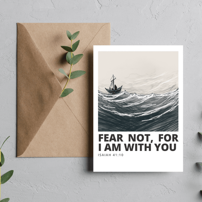 Fear Not For I Am With You - Isaiah 41 10 Encouraging Christian Wall Art (Digital Download)
