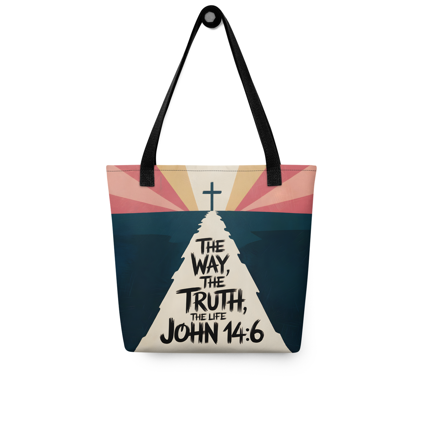 "The Way, The Truth, The Life" John 14:6 Christian Tote Bag