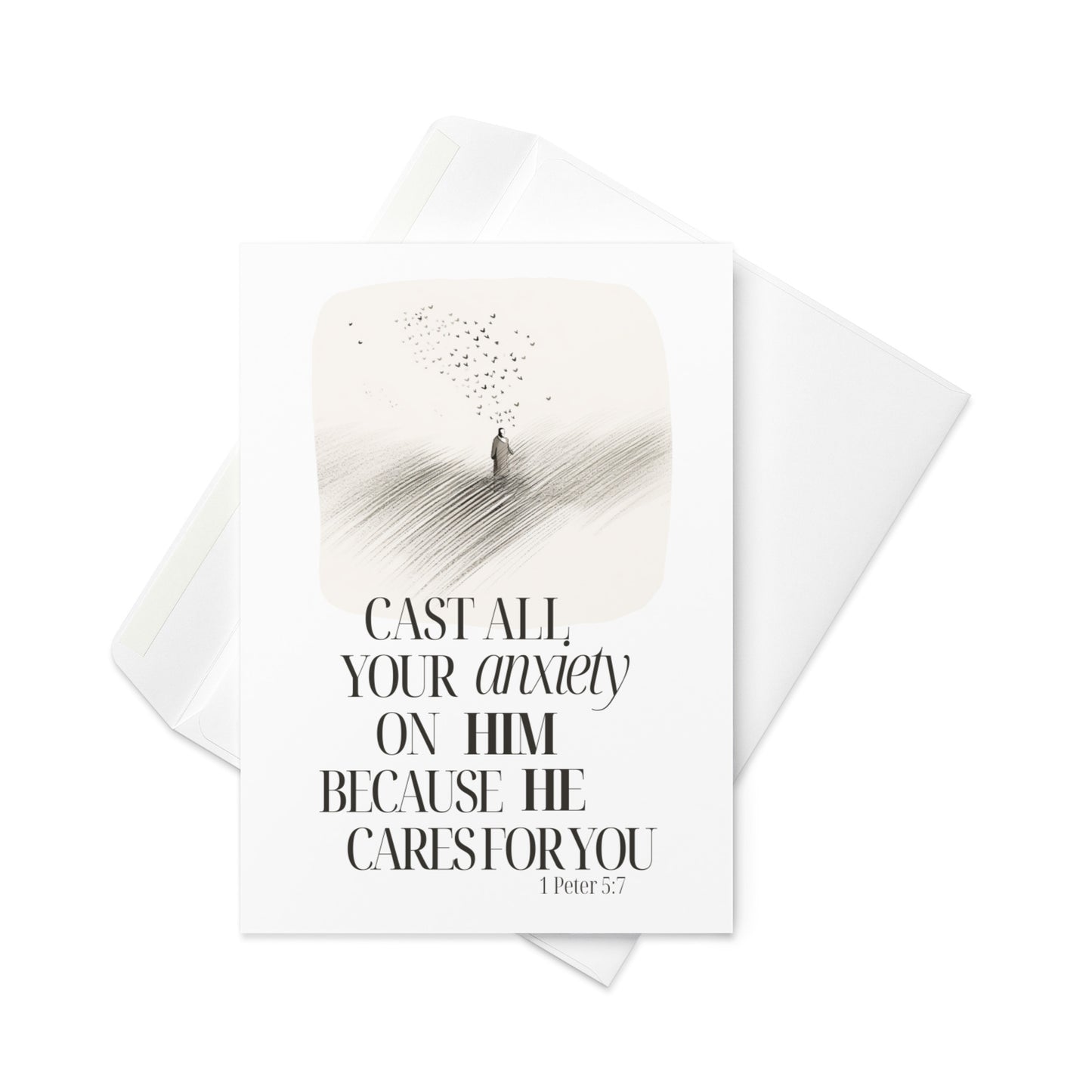 Faith & Encouragement Greeting Card Bundle - Set of 3 Inspirational Cards