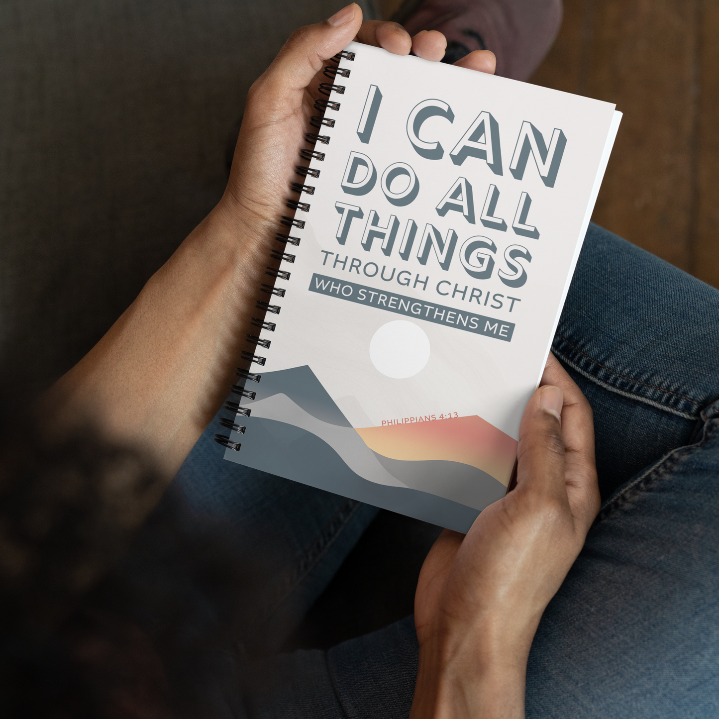 I Can Do All Things - Philippians 4:13 Spiral Notebook