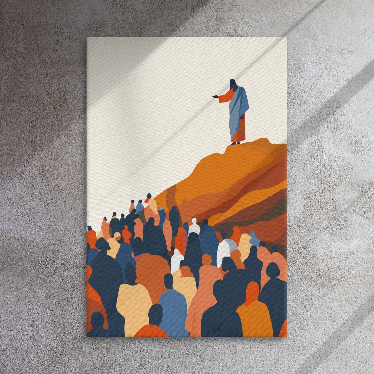 Sermon on the Mount - Matthew 5-7 Canvas Art Print