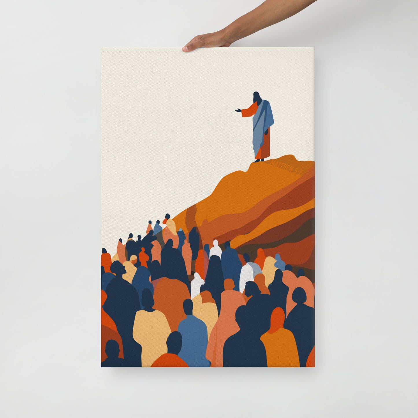 Sermon on the Mount - Matthew 5-7 Canvas Art Print