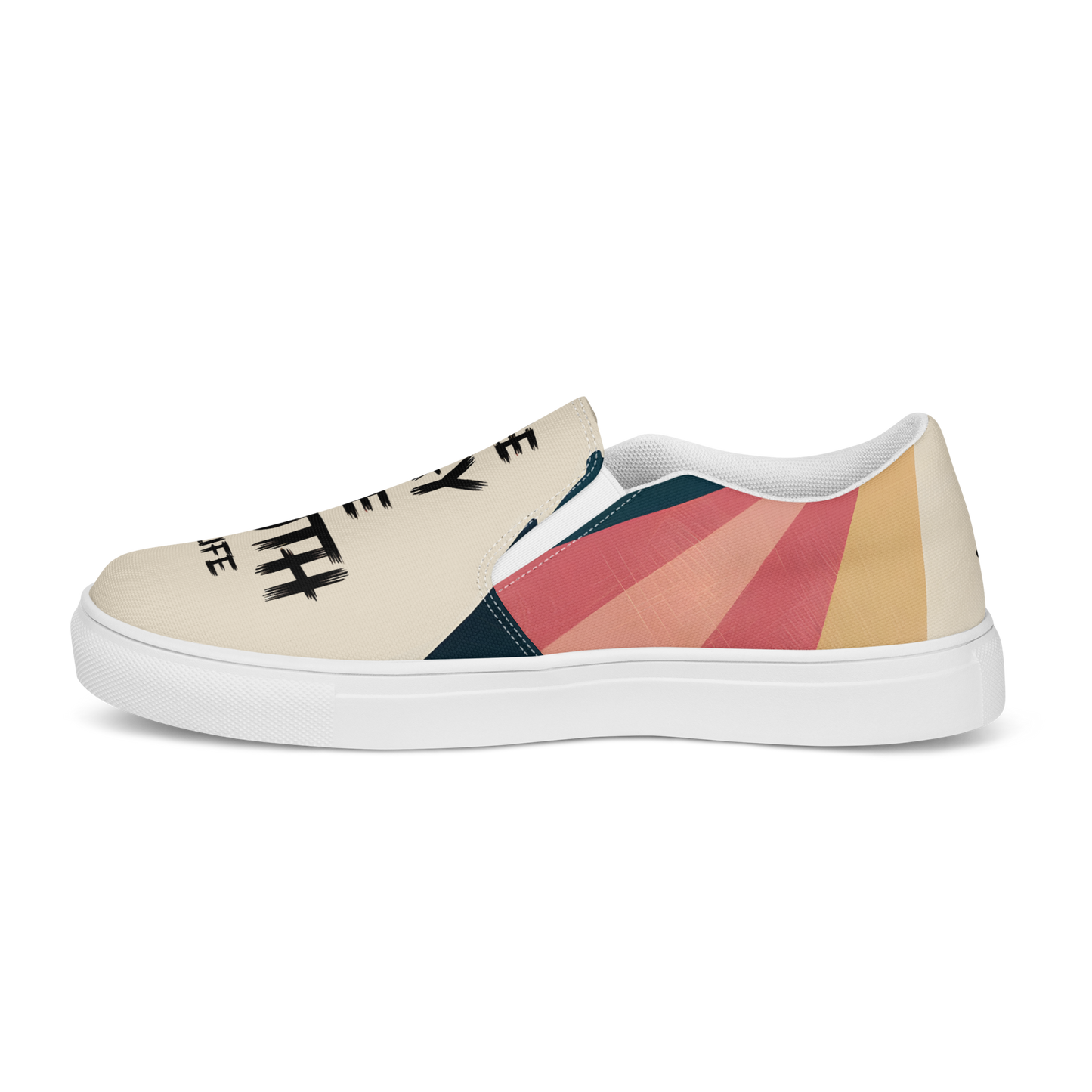 John 14:6 Bible Verse Shoes - Women's Slip-On Canvas Shoes